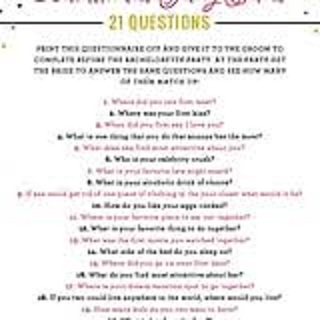 21 Questions Game